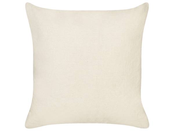 Dekokissen TELOPEA 2-tlg Grau - Weiß - Naturfaser - 45 x 15 x 45 cm
