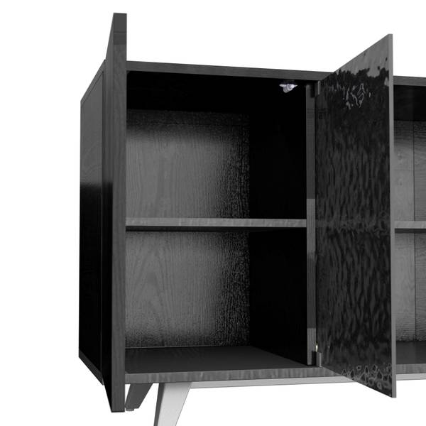 Sideboard ZELIA Schwarz