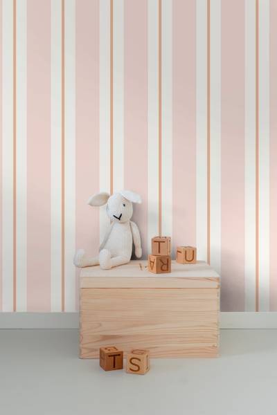 Tapete 640309 Pink - Papier - 53 x 1000 x 53 cm