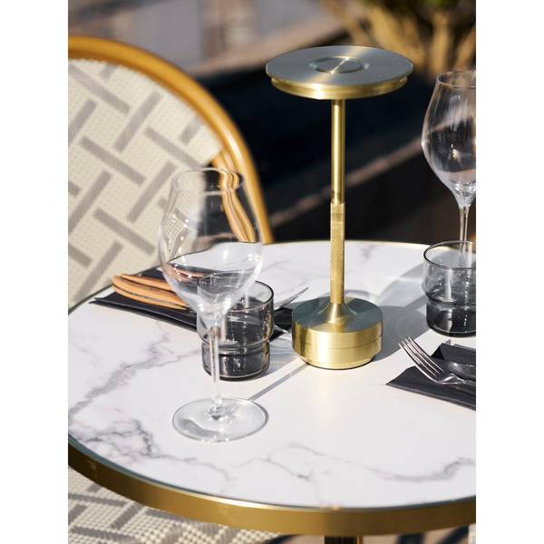 CaféTisch Trine Weiß - Holz teilmassiv - 60 x 74 x 60 cm