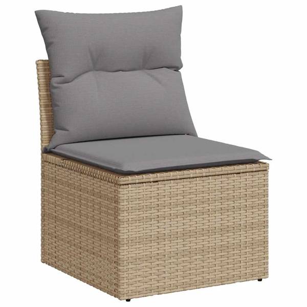 Garten-Lounge-Set 3037333-2 (10-teilig) Beige - Grau
