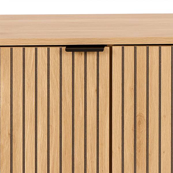 Sideboard Jaipur Braun - Holz teilmassiv - 180 x 70 x 40 cm