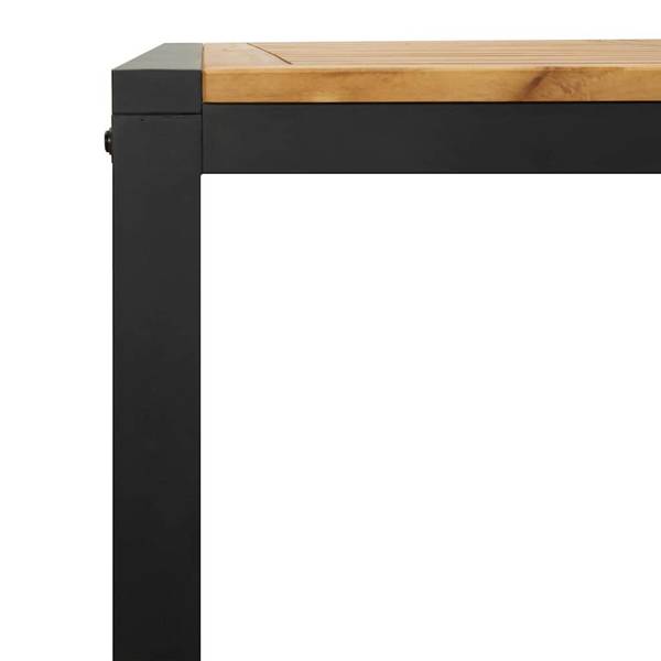 Gartentisch 3028517 Braun - Akazie - 80 x 75 x 140 cm