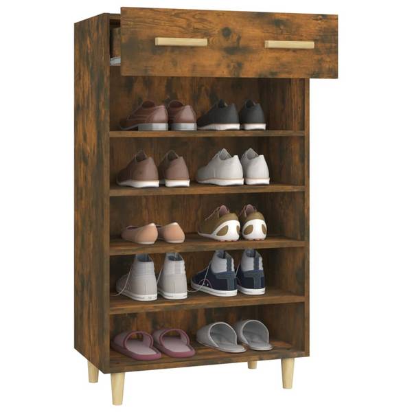 Schuhregal 3015330 817555 Braun - Holzwerkstoff - 35 x 105 x 35 cm