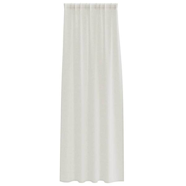 Fensterbehandlungen 3044631-3 2er Set Blanc crème - Largeur : 260 cm