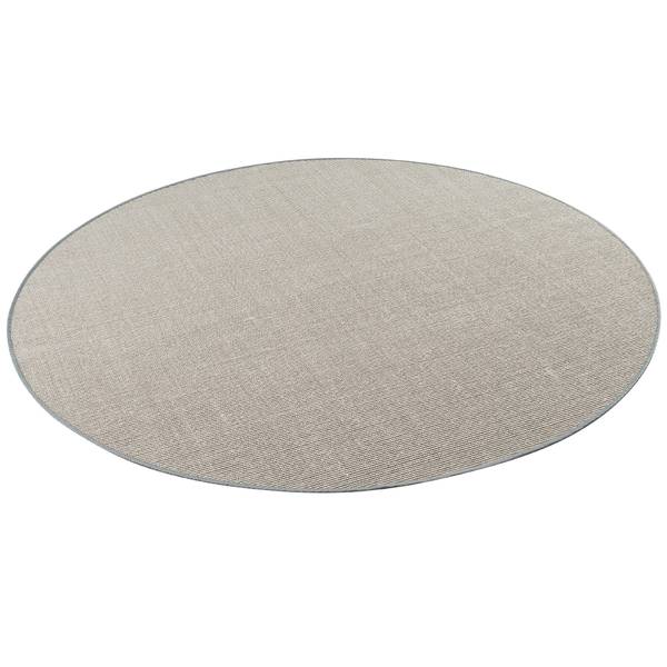 Sisal Teppich Rund Grau - 160 x 160 cm
