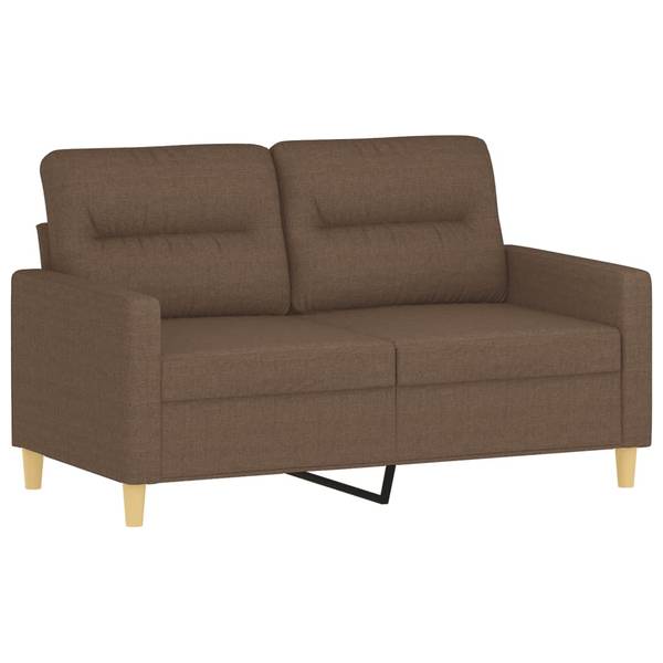 Sofagarnitur 3032156-1 2-teilig Braun - Polyester - 138 x 80 x 77 cm