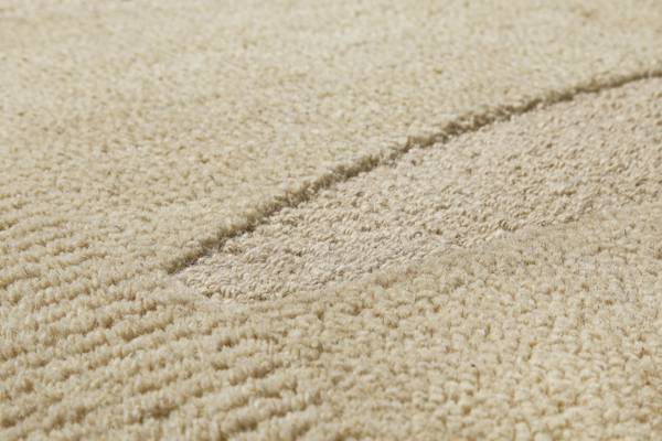 Wollteppich Dodo Beige - 200 x 300 cm