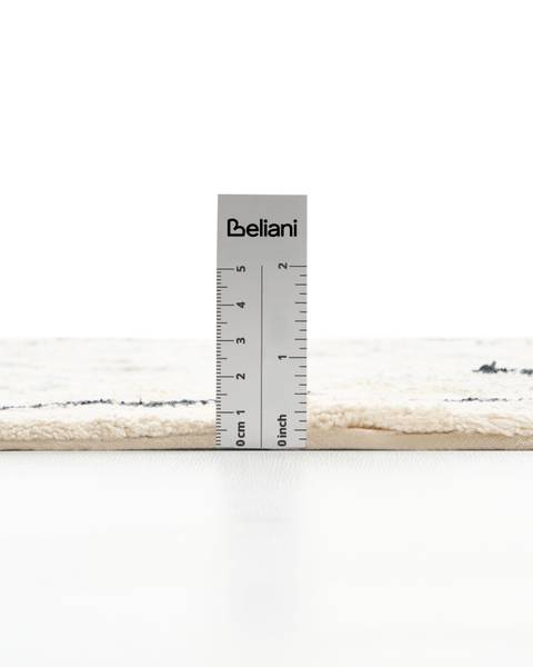 Badematte UNTLA Beige - Schwarz - Naturfaser - 60 x 90 cm