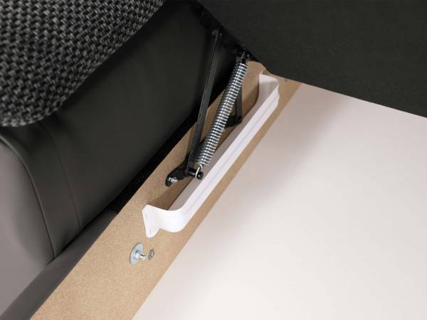 Wohnlandschaft Niko Bis Cord Grau - Ecke davorstehend links
