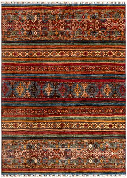 Tapis Torkman XXV Rouge - Laine - 173 x 1 x 243 cm