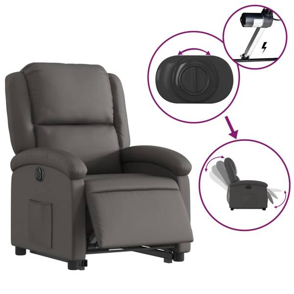 Elektrische Sta-op-fauteuil 3032380-3 grijs