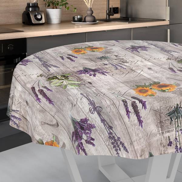 Tischdecke Provence Lavendel R 100 x 100 cm