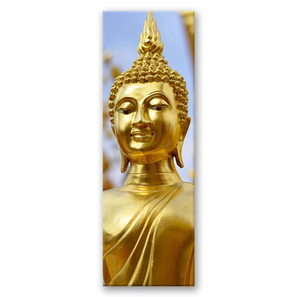Tableau déco bouddha 30 x 90 cm