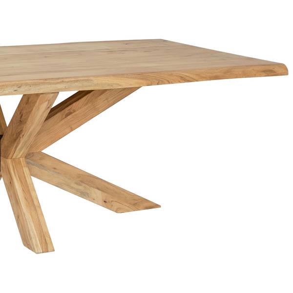 Esstisch 4523360297 Braun - Massivholz - 240 x 77 x 100 cm