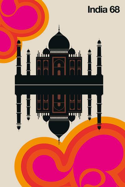 Leinwandbild India68 30 x 45 cm