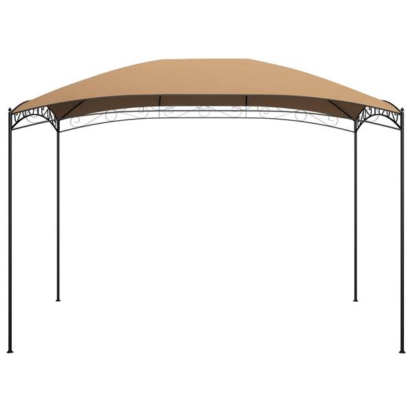 Pavillon 3005108 Grau - Stahl - 300 x 265 x 300 cm