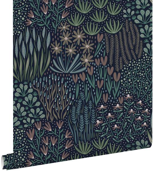 Tapete 132271 Braun - Papier - 50 x 900 x 50 cm
