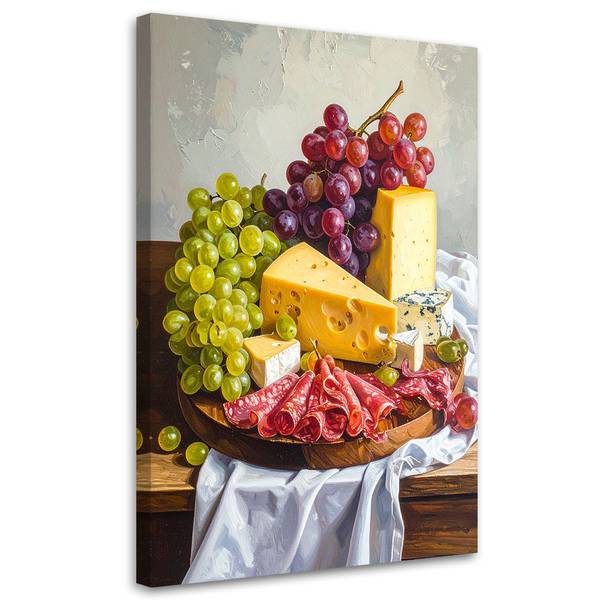 Canvas schilderij Eten 40 x 60 cm