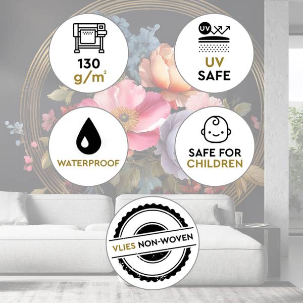 Fototapete Natur Laubblume 450 x 315 cm