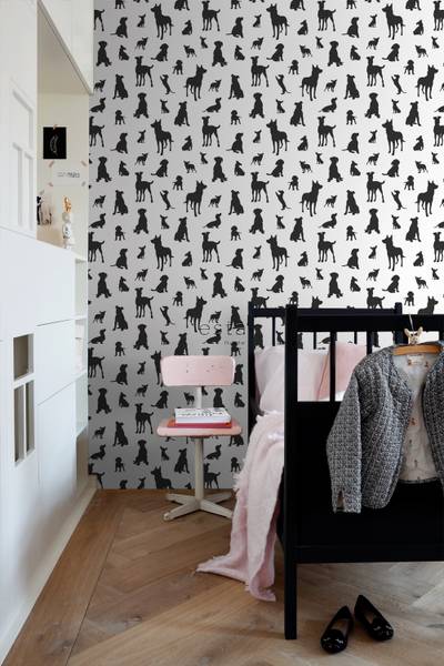 Tapete 139332 Schwarz - Fleece - 50 x 900 x 900 cm