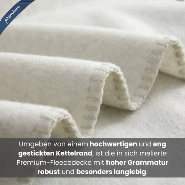 Fleecedecke melange premium-line kaufen