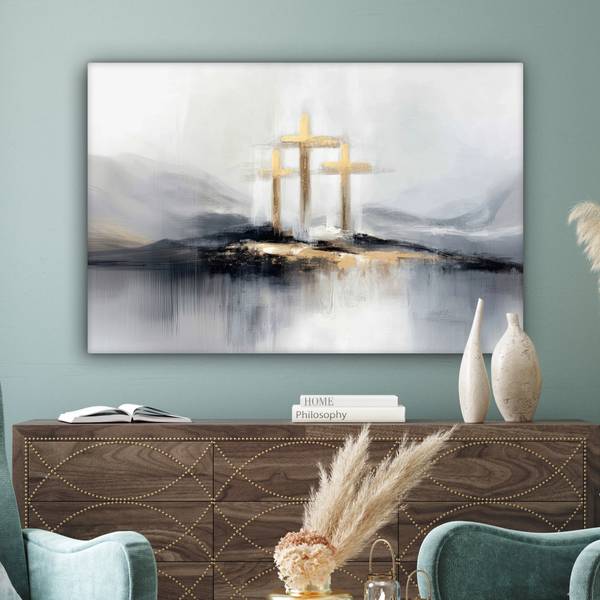 TABLEAU SUR TOILE Spirituel 140 x 90 cm