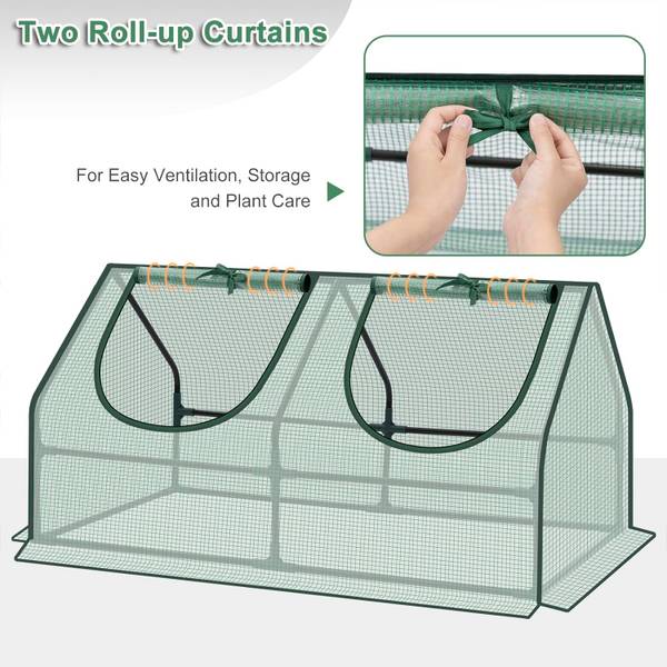 Foliengewächshaus Marilyn Grün