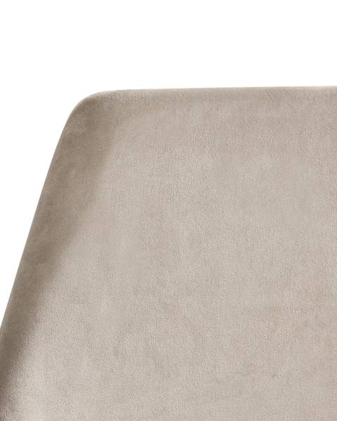Bürostuhl WELLSTON Beige - Schwarz - Silber - Taupe