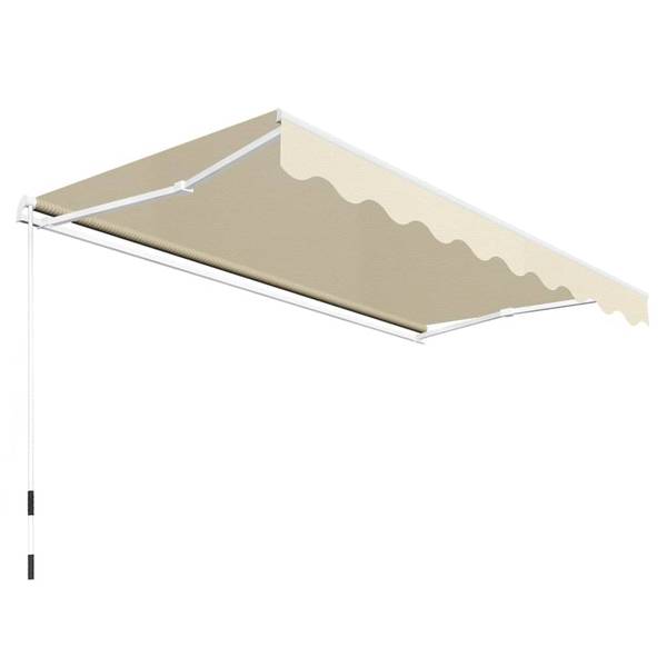 Markise 3003628-1 Weiß - Polyester - Aluminium - 300 x 1 x 250 cm