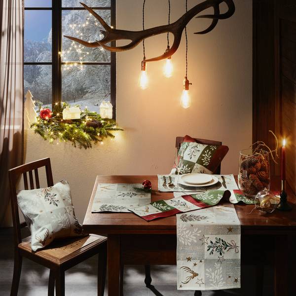 Tischläufer 207121 Beige