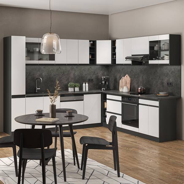 Keukenfront R-Line 39509 wit - plaatmateriaal op houtbasis - 40 x 72 x 2 cm