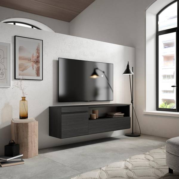 TV-Meubel Cozy 150 IV zwart