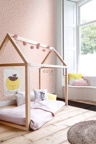 Tapete 139199 Pink - Fleece - 53 x 1005 x 53 cm