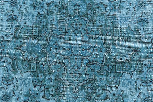 Vloerkleed Ultra Vintage CCL turquoise - wol - 160 x 1 x 272 cm