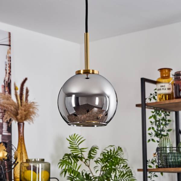 Deckenleuchte Cesaro Silber - Metall - 80 x 140 x 80 cm