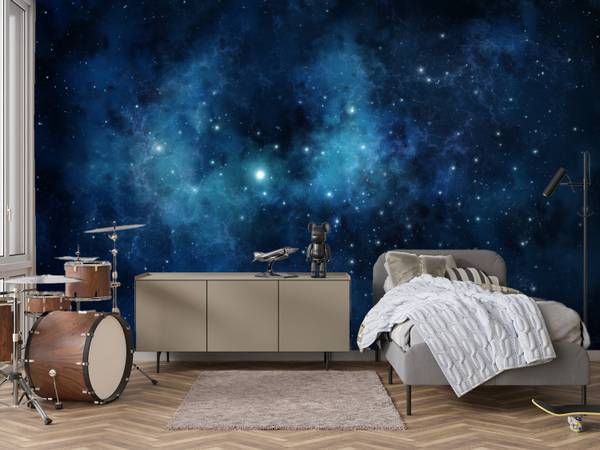 Fototapete Sternenhimmel Nacht Galaxis 400 x 280 x 280 cm