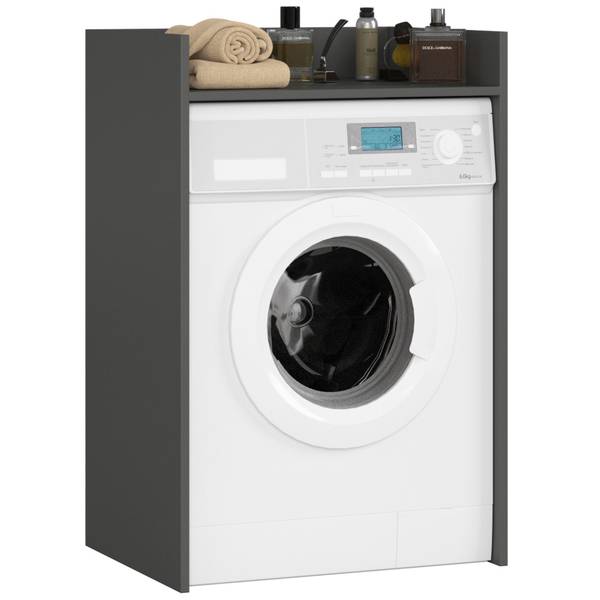 Waschmaschinenschrank FIN Graphit