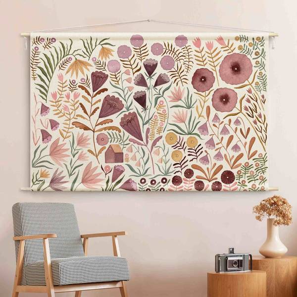 Wandteppich Voglhuber Blumenmeer 145 x 95 cm