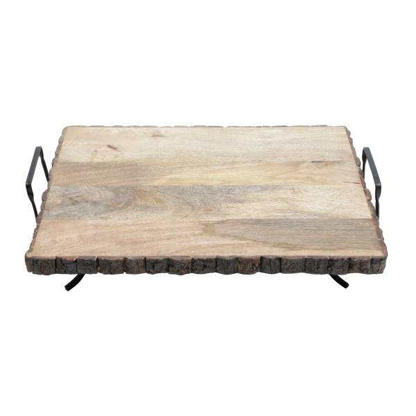 La planche en bois surélevée Marron - En partie en bois massif - 33 x 11 x 44 cm