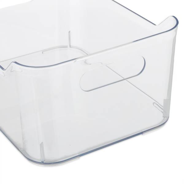 Kühlschrank Organizer mit Griffen Kunststoff - 25 x 11 x 18 cm