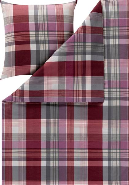 Bettwäsche 210724 2-teilig Violett - 155 x 220 cm