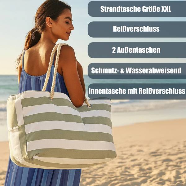 Einkaufstasche 1000870 Hellgrün
