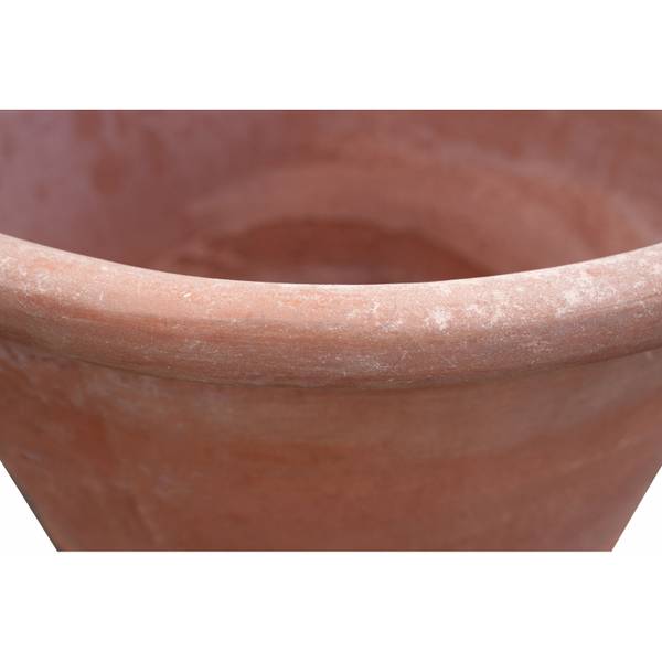 Blumenvase WACHSTUM Braun - Terracotta - 90 x 66 x 90 cm