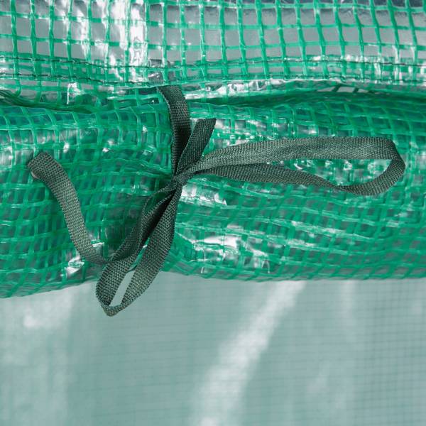 Tomatengewächshaus 170x200x80 Grün - Stahl - 80 x 170 x 200 cm