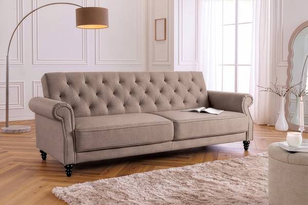 Schlafsofa MAISON BELLE AFFAIRE Greige