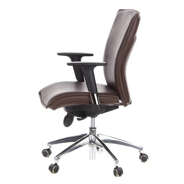 Chefsessel MURANO 10 Braun - Flachgewebe - 59 x 117 x 51 cm