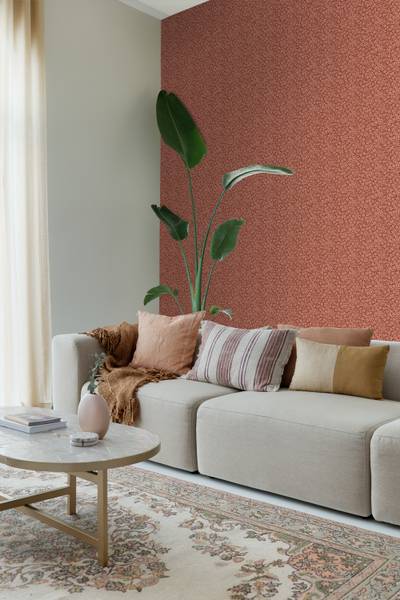 Tapete 131671 Pink - Papier - 50 x 900 x 50 cm