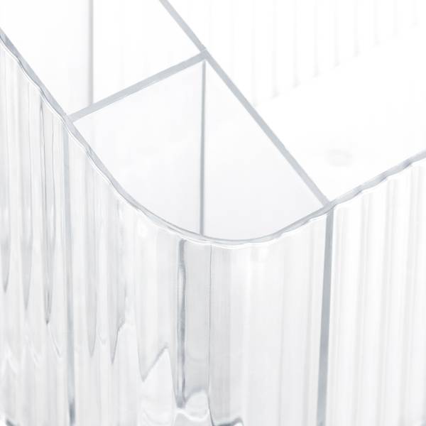 Lot de 2 organiseurs à maquillage Matière plastique - 21 x 11 x 10 cm