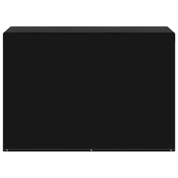 Housse de meubles de jardin 3009941-2 Noir - Aluminium - Polyéthylène - 80 x 125 x 180 cm